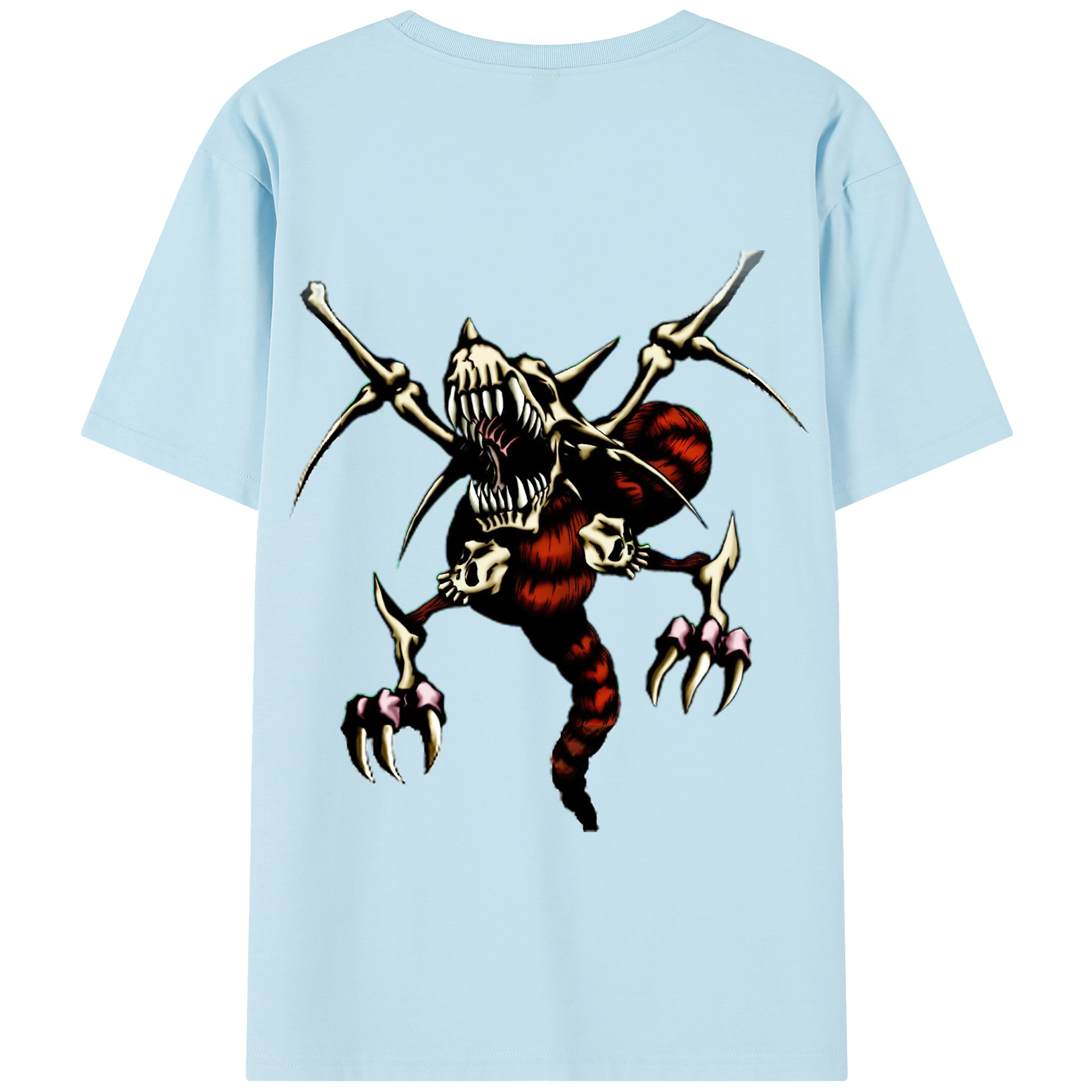 （画像用） 遊☆戯☆王 Yu-Gi-Oh! 綿100％半袖Tシャツ（背面プリント）